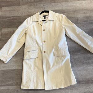 Brooks Brothers Women’s  Cream Trench Coat